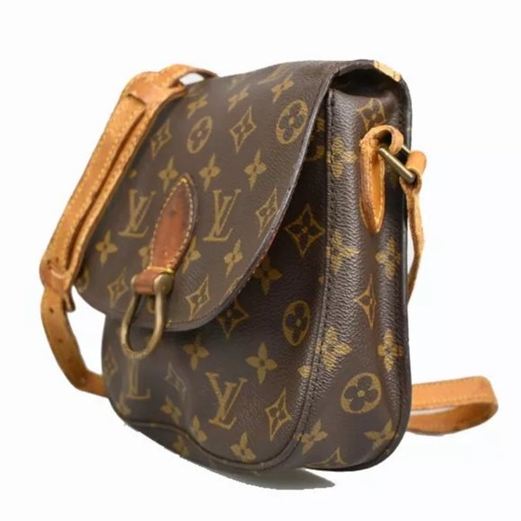 authenticity guaranteed LOUIS VUITTON Saint Cloud MM Shoulder Bag - Picture 2 of 15